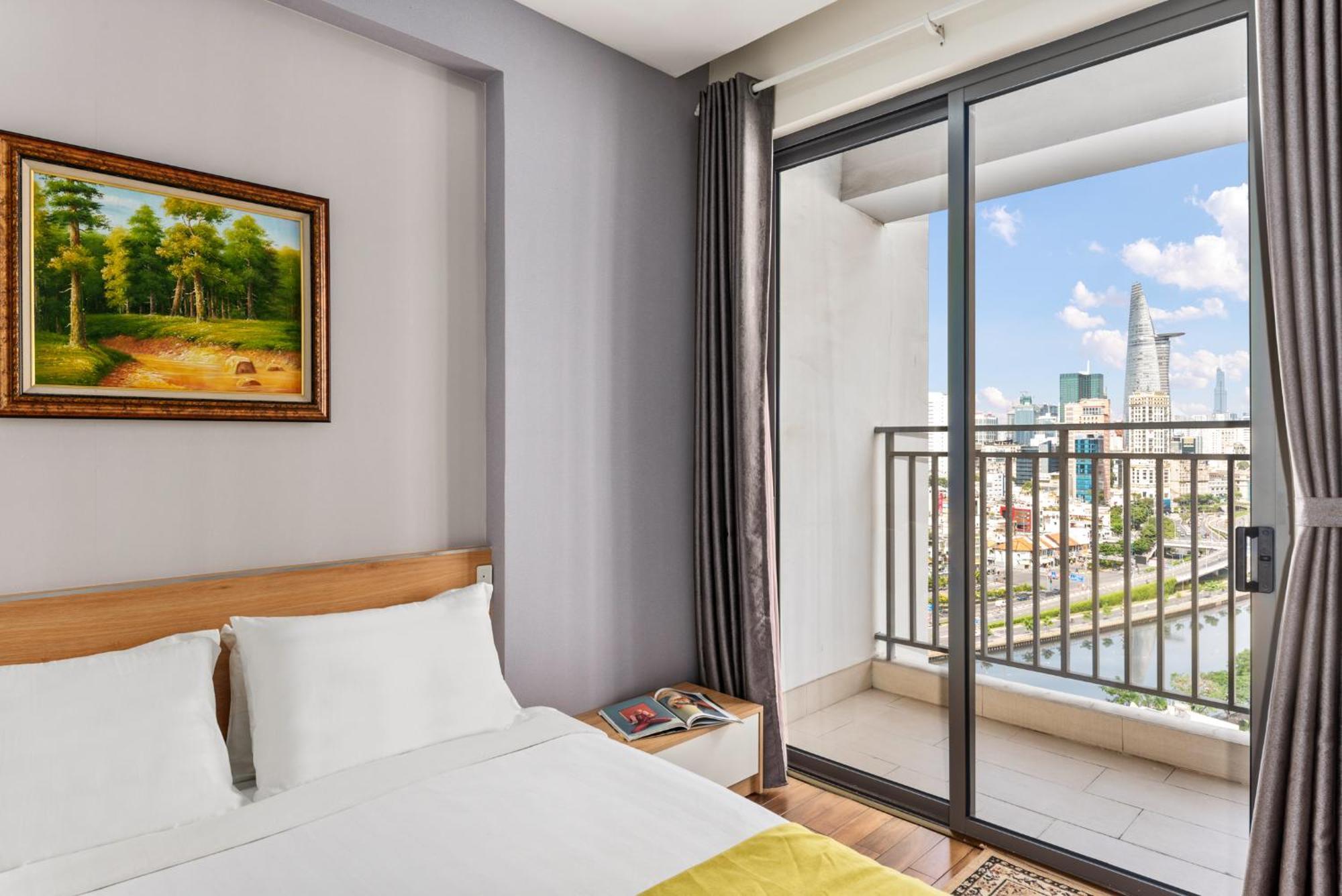 Stellar Cbd Rivergate Apartment - Pool - Free 4G Sim For 3 Nights Ho Chi Minh-staden Exteriör bild