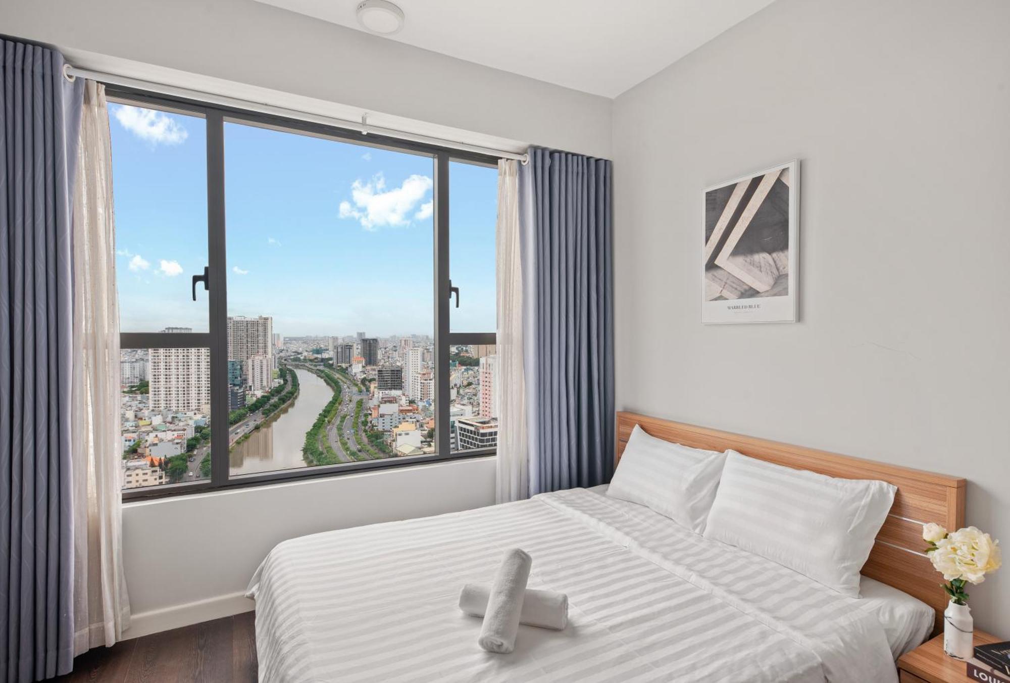 Stellar Cbd Rivergate Apartment - Pool - Free 4G Sim For 3 Nights Ho Chi Minh-staden Exteriör bild